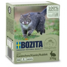 Bozita kassikonserv Jänes kastmes 370g 