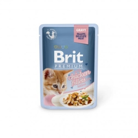 Brit Premium Delicate Chicken Kitten 85g