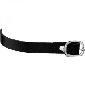 SPRENGER HS SPUR STRAPS LEATHER BLACK 45CM