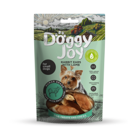 Doggy Joy Rabbit ears with lamb 55g