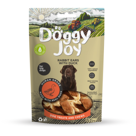 Doggy Joy Rabbit ears with Duck 90g 