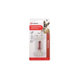 FL koera lelu bone beef flavour 8cm 