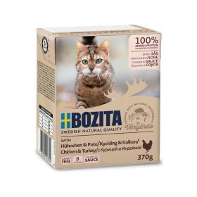 Bozita Chicken & Turkey in Sauce konserv 370g