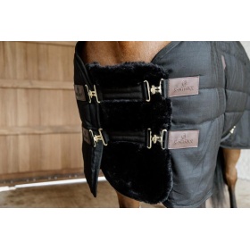 Chest expander vegan sheepskin 2 buckles