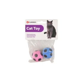 FL Cat Toy Sponge Ball 2pcs football