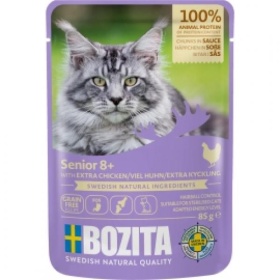 Bozita Pouch Senior 8+ Extra kana kastmes 85g