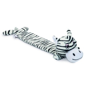 BEEZTEES KOERA MÄNGUASI FLATINOS SEBRA 53CM MUST/VALGE