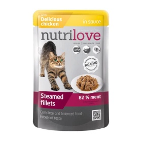 Nutrilove kassieine kanafileed kastmes 85g