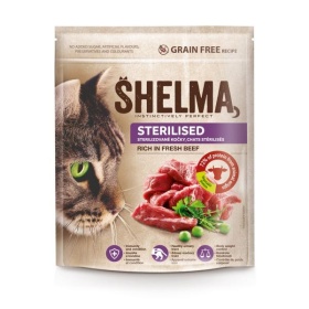 Shelma dry cat sterile fresh beef 750g