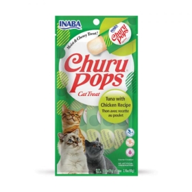 Churu Cat Pops Tuna with Chicken Recipe 15gx4 