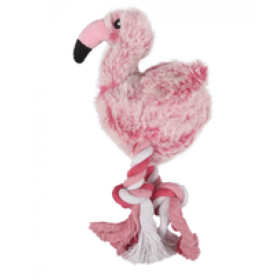 FLAMINGO KOERA MÄNGUASI PEHME FLAMINGO 36CM