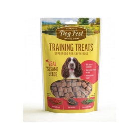 Dog Fest treeningmaius vasikalihast seesamiseemnetega 90g
