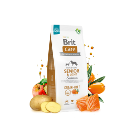 Brit Care GF Senior&Light Salmon 3kg 