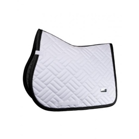 Jump Saddle Pad Modern White Black Edition Full