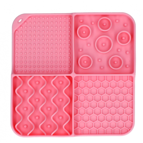 Lick Mat Dimensions Rectangle Pink