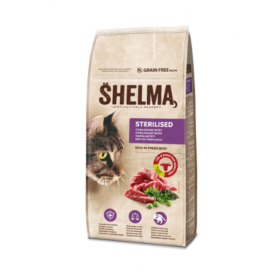Shelma steril.kassidele värske loomalihaga,tervaviljavaba 8kg